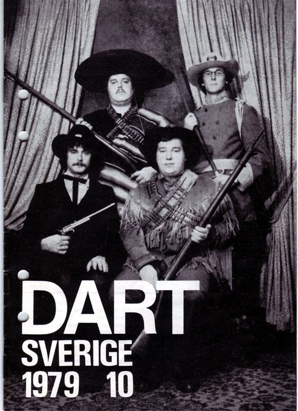 Dart Sverige Nr 10 1979   Björn Enqvist, Becke Johansson, Stefan Lord, Douglas Melander