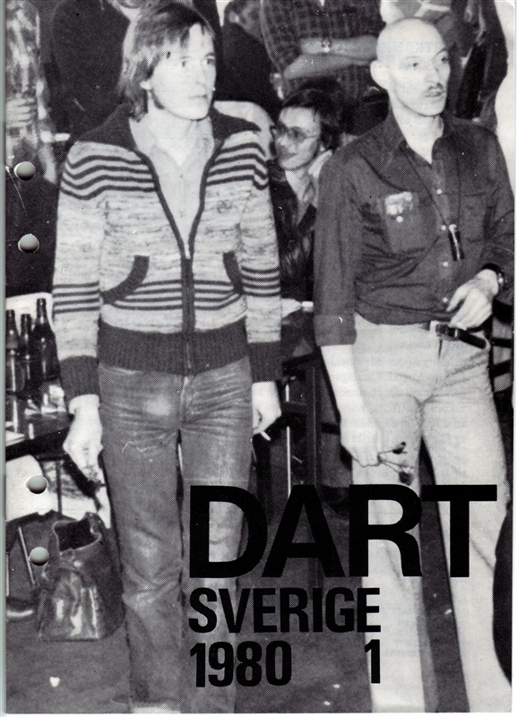 Dart Sverige Nr 1 1980  Björn Aune , Herbert Prelog