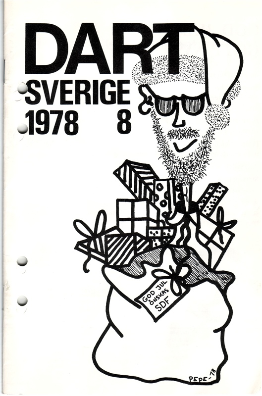 Dart Sverige Nr 8 1978  Patric Enroth
