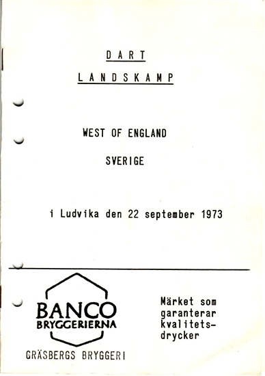 Sverige v West of England 1973